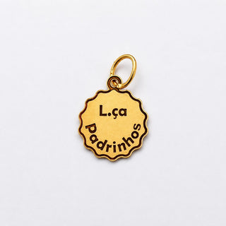 Medalha Padrinhos ouro 19.2KL