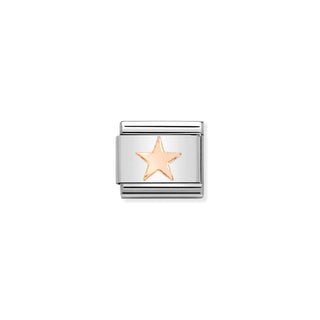 Link Composable Classic Estrela em Ouro Rosa