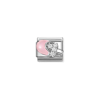 Link Composable Classic Gelado rosa com zircónias
