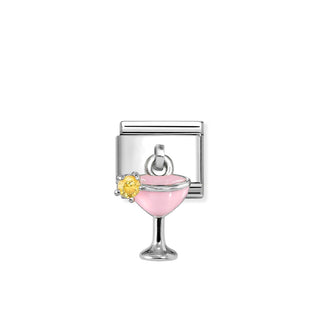 Link Composable Classic pendente Cocktail com zircónia
