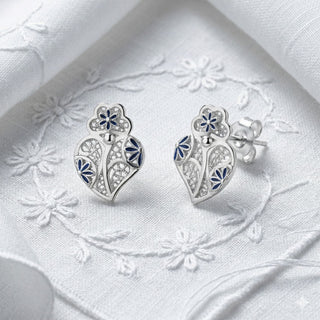 Pendientes Corazón Esmaltado