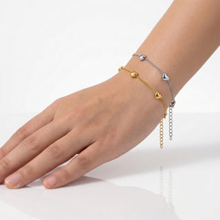 Pulsera Corazones